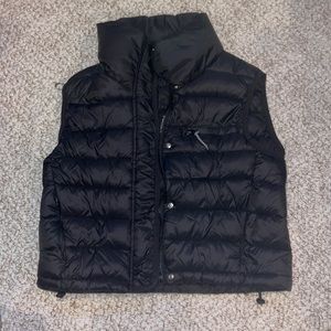 Zara Cropped Puffer Vest